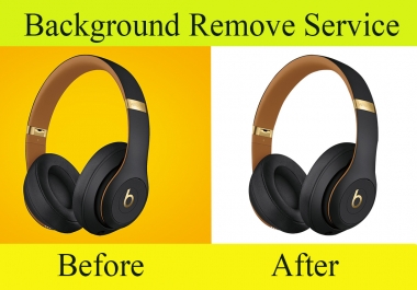 Product photo background removal 5 images