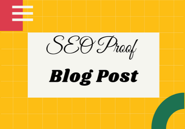 I will create high quality 1500 words blog post