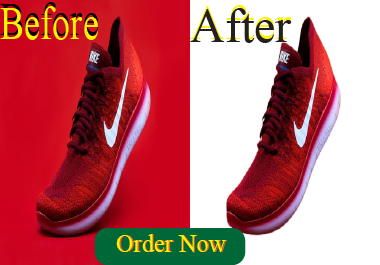 i will professionaly remove background from 10 image