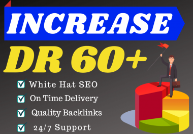 i will increase your website DR to 60+