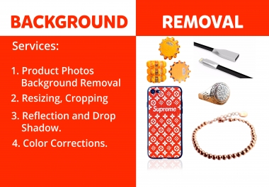 I will do Background Remove and Photoshop Edit 10 images