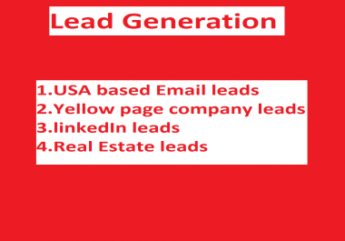 I will provide USA based targeted Email list