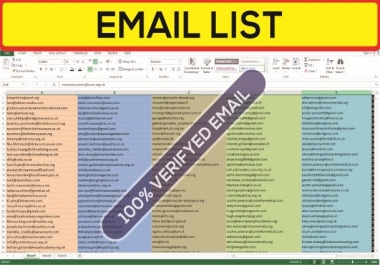 I will provide 5k clean and verify targeted email list for your business