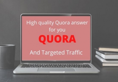 I will provide niche related 60 HQ Quora answers with Guaranteed Targeted traffic