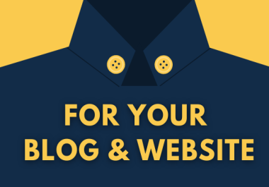 I will write unique articles + use images with alt + back link with proper citation