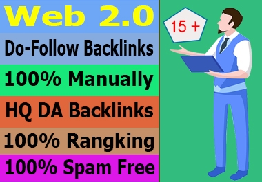 I will Create Manually Web 2.0 Backlinks Boost your website Ranking on Google