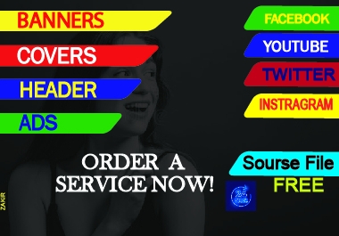 I will design an attractive facebook cover photo design and social media post