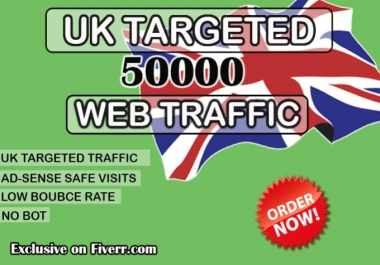 I will drive 50,000 traffic to your web site through social media marketing in USA