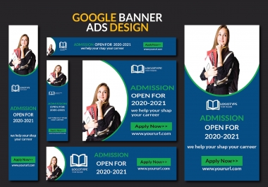 I will do professional eye catching banner ads,  Adwords,  display ads design