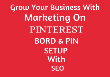 Pinterest marketing board and pin set up for your ecommerce store