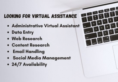 I will provide all kinds of virtual assistance