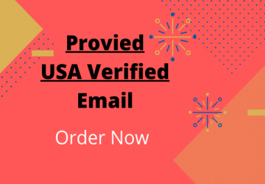 I will provied USA 1k verified email list for your business