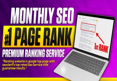 Rank NO 1 with Monthly Premium Link Building 2500 Backlinks Package