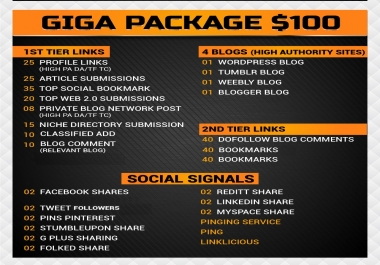 Rank on Google 1st page by exclusive off-page seo Link parmanently.