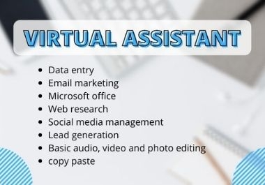 I will be your personal and reliable virtual assistant