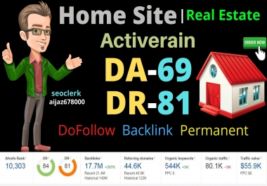 I will write publish your article on high quality sites active-rain with authority back-links