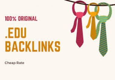 Create 50+. Edu High DA Backlinks - Top Rank On Google