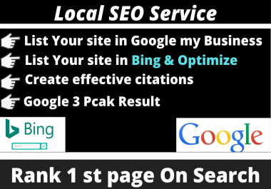 I will do monthly local SEO service for local business ranking