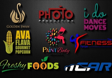 I will design modern and trendy logo in 24hrs