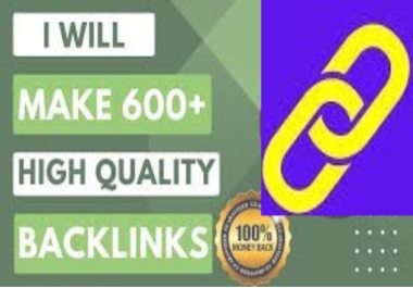 I Will Make High-Quality 600+ Backlinks For Your Website And Rank Them 2023 SEO