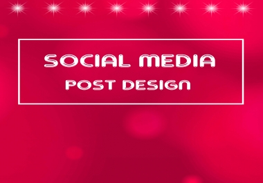 I Will Do Attractive Social Media Post Design