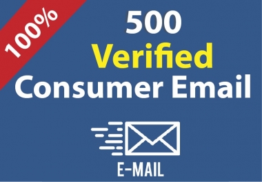 I will provide you 500 US active consumer email list for your business.