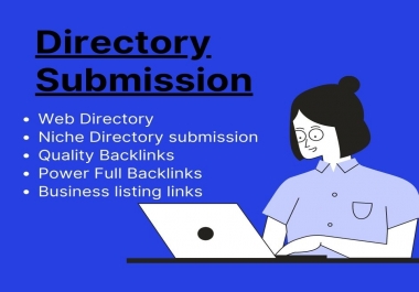 I will do directory submission and business listing links