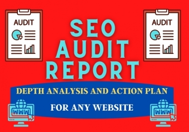 I will provide an expert SEO Audit for any website