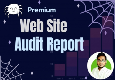 I will provide specialized Site Audit Report using premium tools
