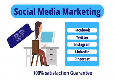 I will be your Social Media Marketing Manager and Virtual Assistant