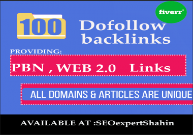 I will improve your google ranking with 100 manual SEO backlinks service