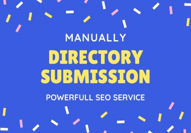 Manually submit 200 high authority directory submission
