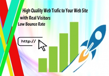 200+ Worldwide Real traffic to your website