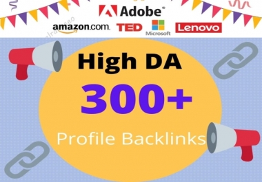 I will provide140 HQ social media profile seo backlinks,  link building