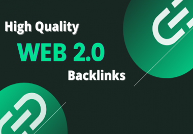 Rank Your Website with High Quality WEB 2.0 Permanent Backlinks