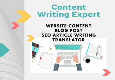 I will write 2000 words seo friendly article and blog posts