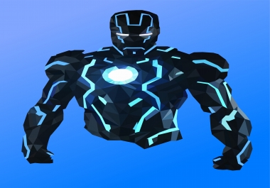 I will do low poly art/portrait of any image