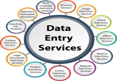 I am a Data Entry Expert,  I have a huge experiance in Typing Work