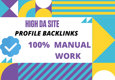 100 Dofollow Profile Backlinks Rank with Your Website