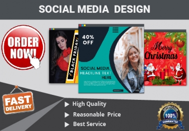 I will do Awesome social media or website banner design in 24 hours