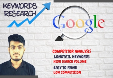I will provide 400 Unique SEO keyword research and competitor analysis