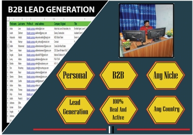 I will linkedin 50 targeted b2b lead generation