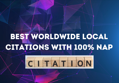 best worldwide local citation with NAP listing