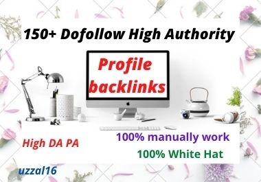 I Will Build Your High Authority Profile Backlinks