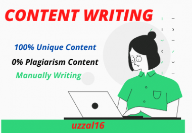 I Will Write 1000 Words SEO Optimized Amazing Content