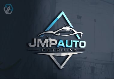 I will make a car logo in a modern,  sport style