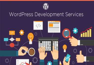 WordPress website design service,  installation and theme setup