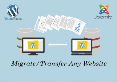 transfer or migrate wordpress website from one hosting to another hosting