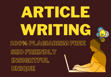5 x 500 Words Premium SEO Friendly Article or Blog Post