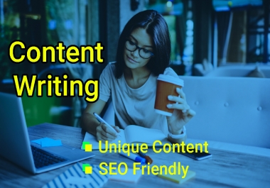 I Will Write 1000 High Quality SEO Friendly Article